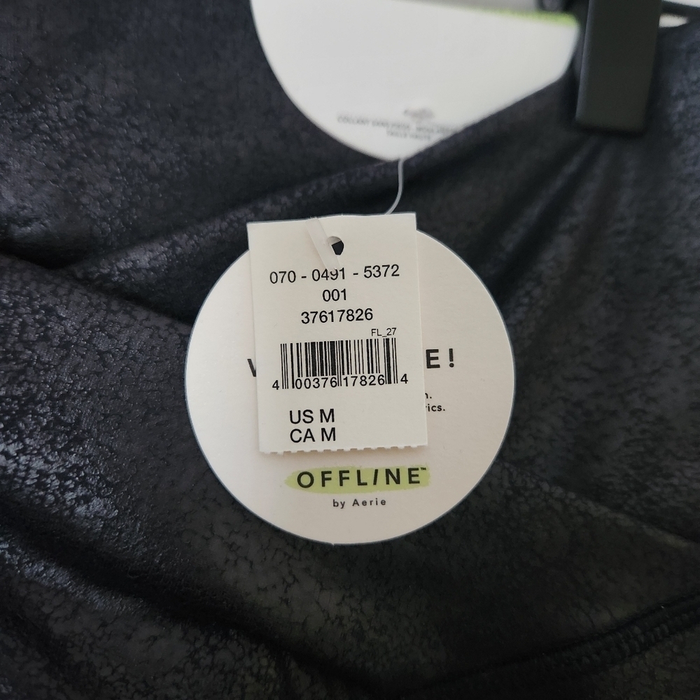 NWT OFFLINE by aerie | The Hugger High Waist Crossover Crackle Legging - Size M - Picture 11 of 11
